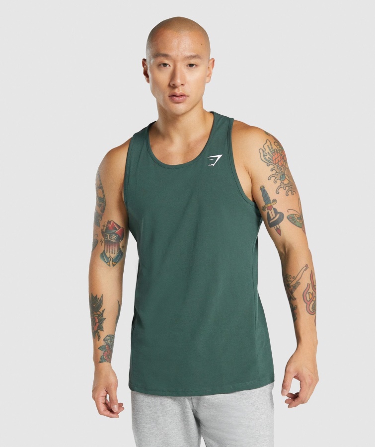 Rezervor Gymshark Verde închis Critic 2.0
