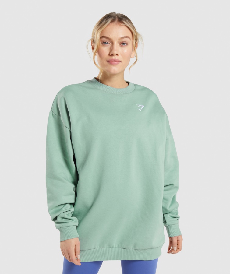 Hanorac Supradimensionat Pentru Antrenament Gymshark Maya Blue