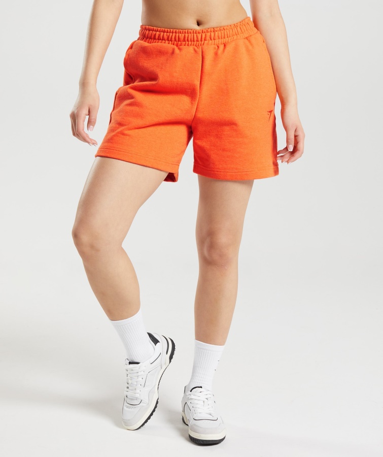 Zi De Odihnă Transpirații Pantaloni Scurți Blaze Orange Marl Gymshark