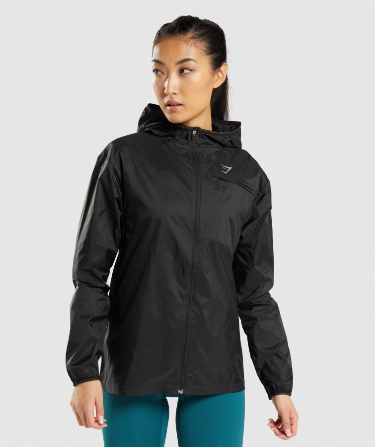Speed Windbreaker Negru Gymshark