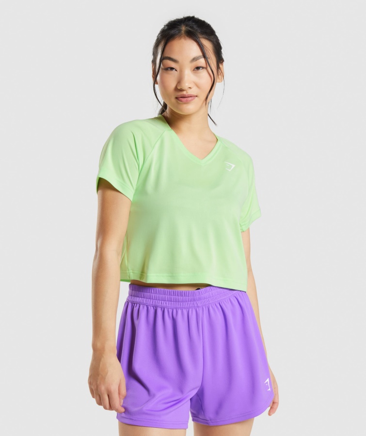 Tricou Sport Midi Bali Green Gymshark