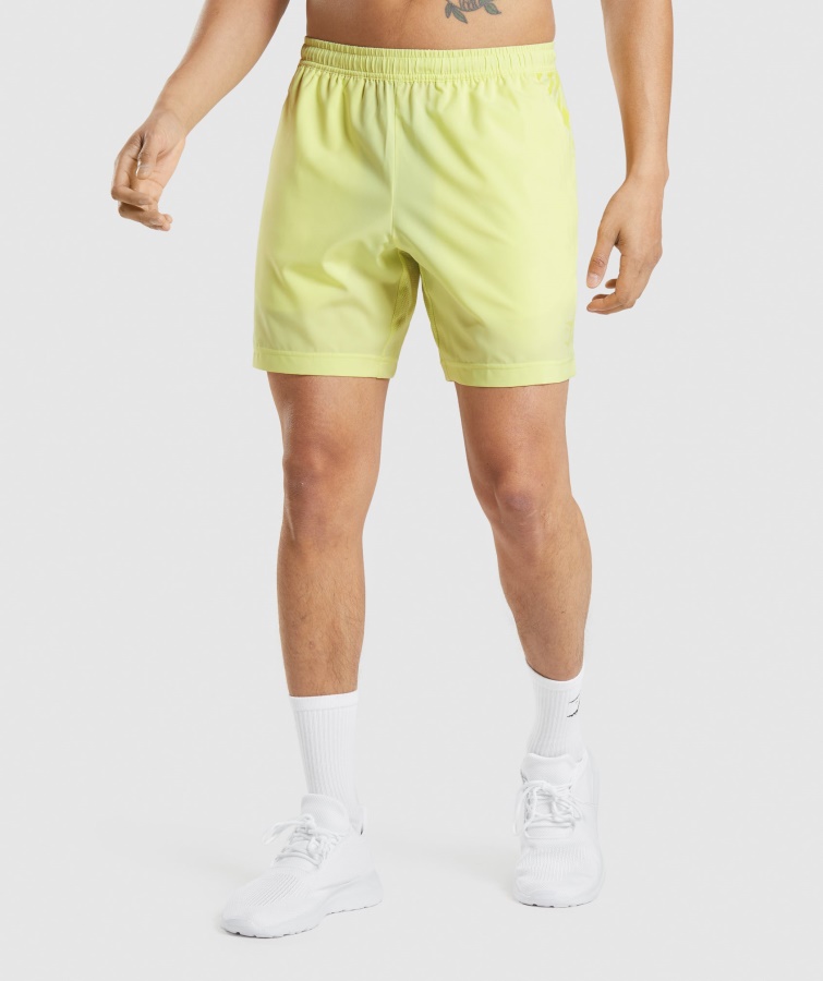 Sport Dungă 7" Scurt Licurici Verde Gymshark