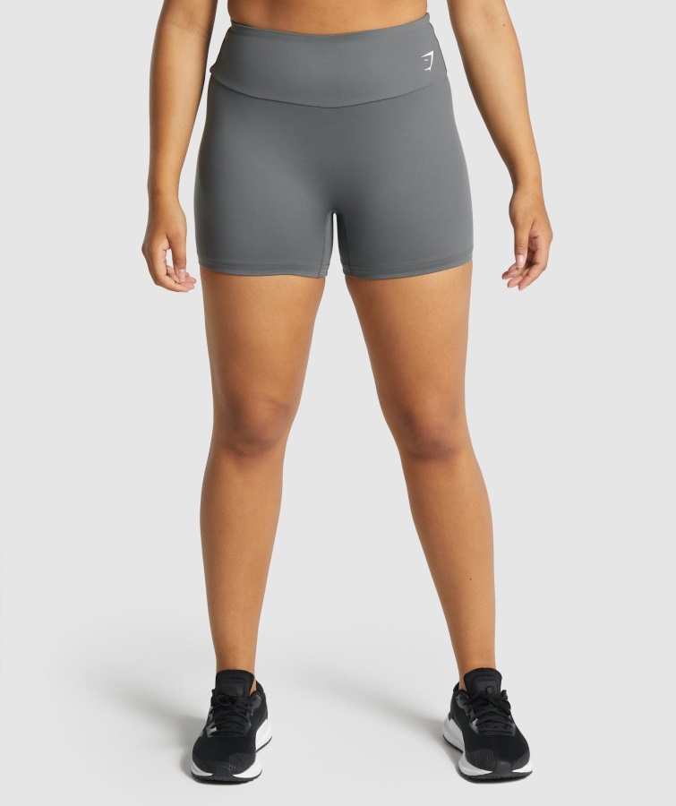 Pantaloni Scurți De Antrenament Gri Cărbune Gymshark